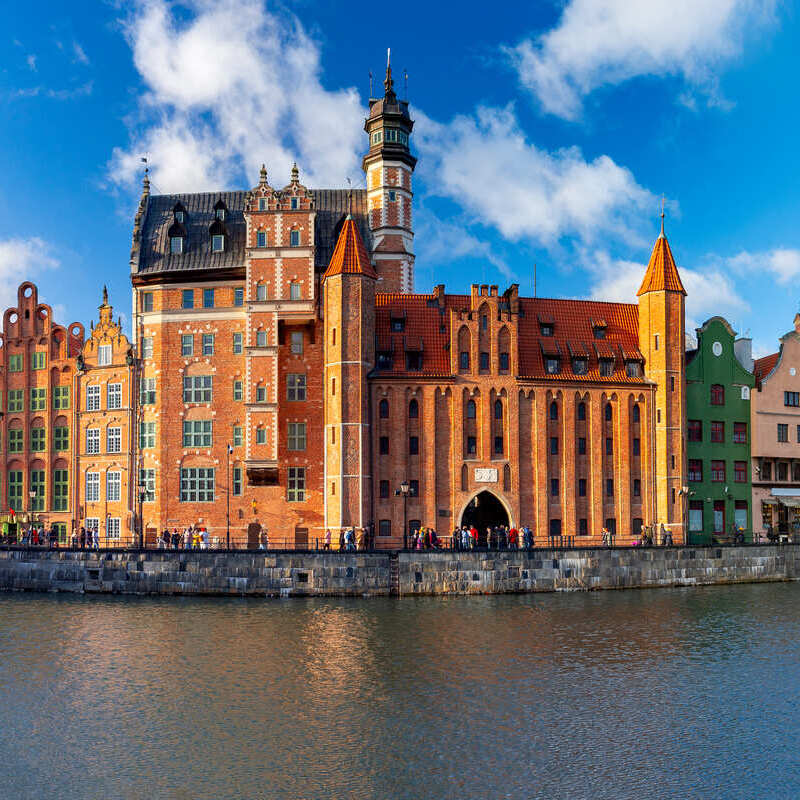 Gdansk Marina On The Baltic Sea Coast Of Poland, Pomerania Region, Eastern Europe