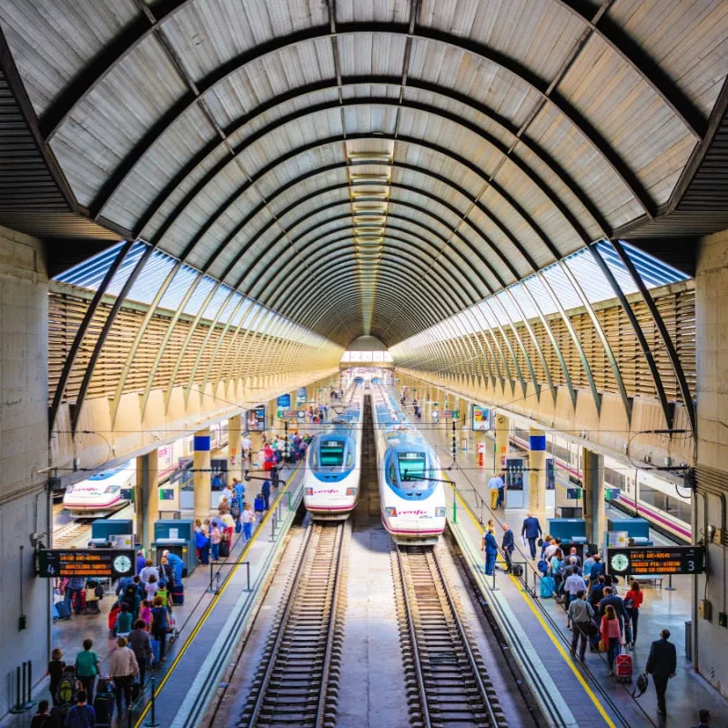 Seville (Sevilla), Spain train station