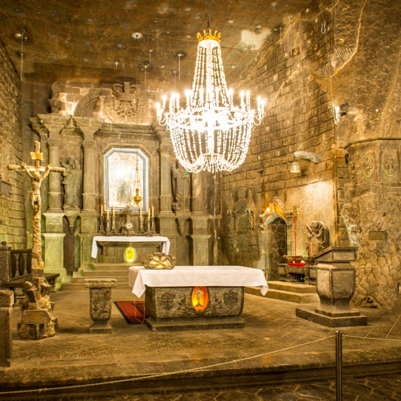 Wieliczka Salt Mines, Krakow, Poland