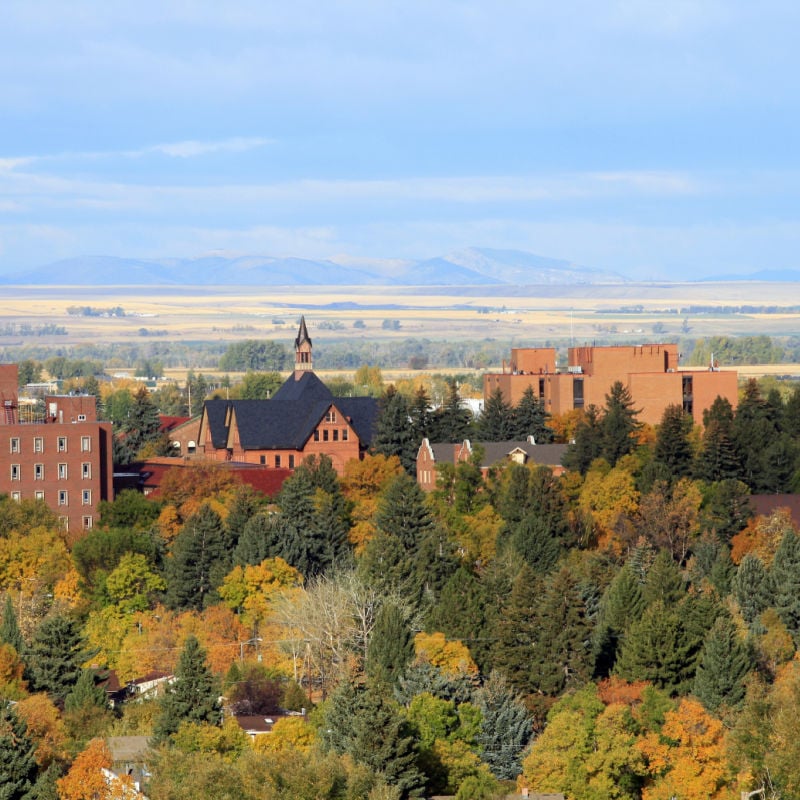 Bozeman in Fall