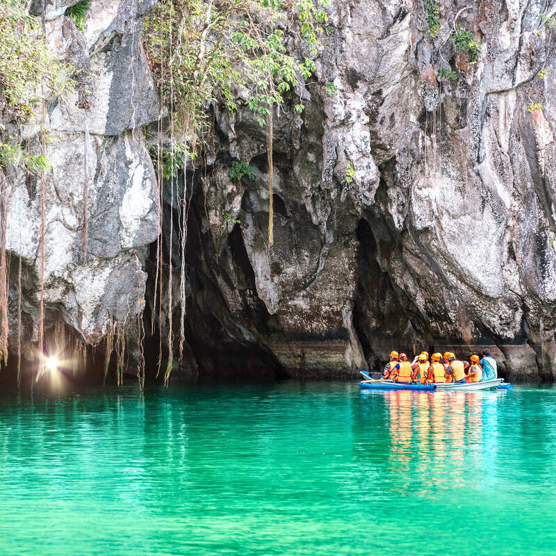 Underground River In Puerto Princesa, Palawan, Philippines, Southeast Asia