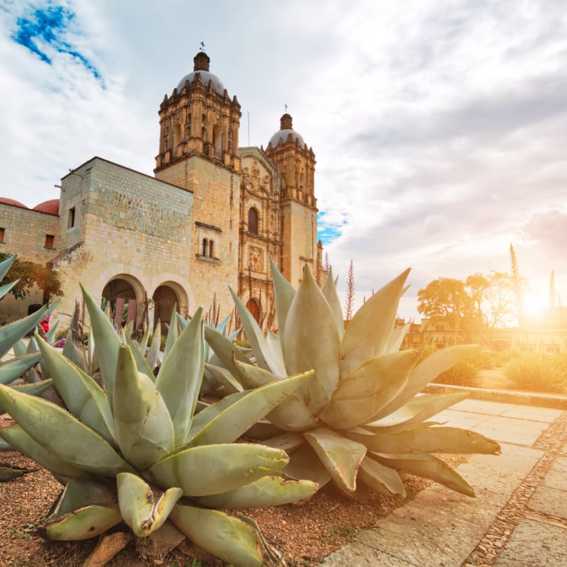 church of santo domingo de guzman oaxaca mexico