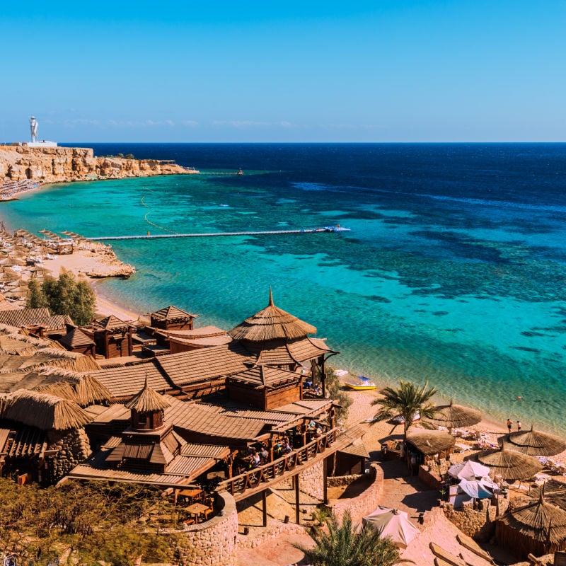 Sharm El-Sheikh In Egypt, An Upscale Coastal Resort, Middle East, North Africa