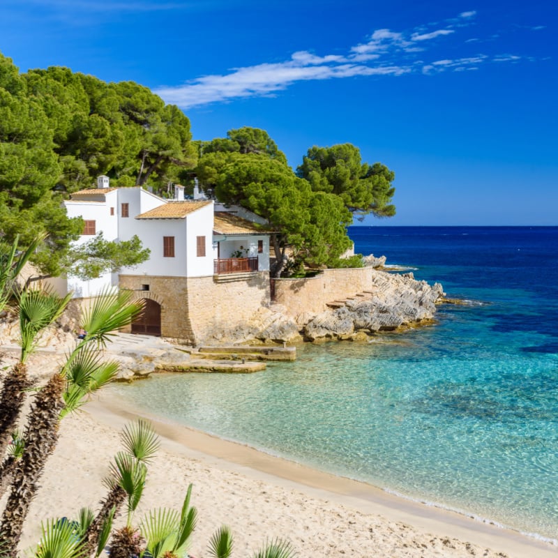 Cala Gat at Rajada, Mallorca