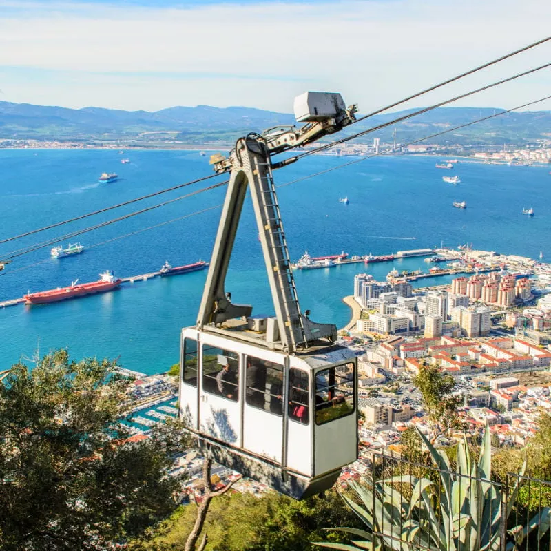 Metro Cable Car in Gibraltar