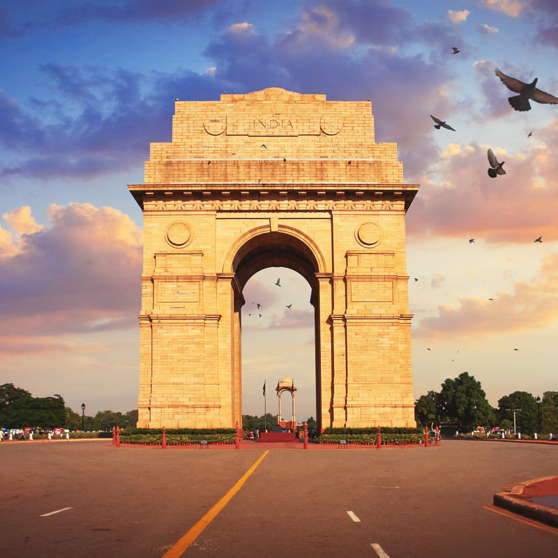 India gate in delhi