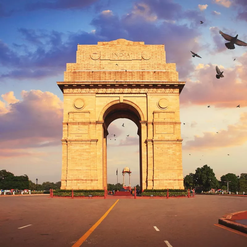 India gate in delhi