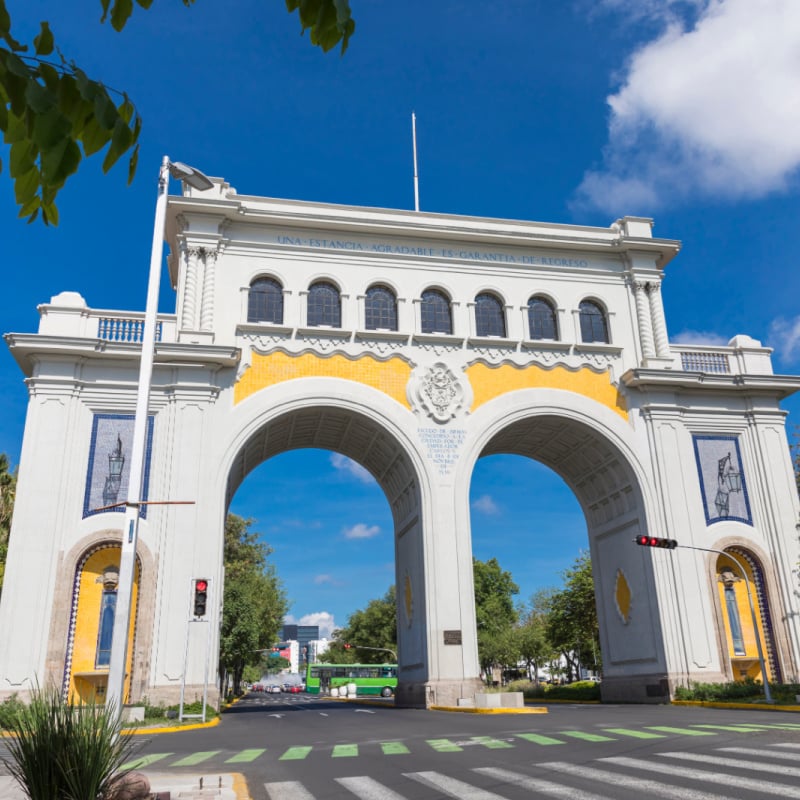 blue skies in guadalajara