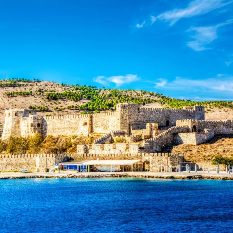 castle in bozcaada 