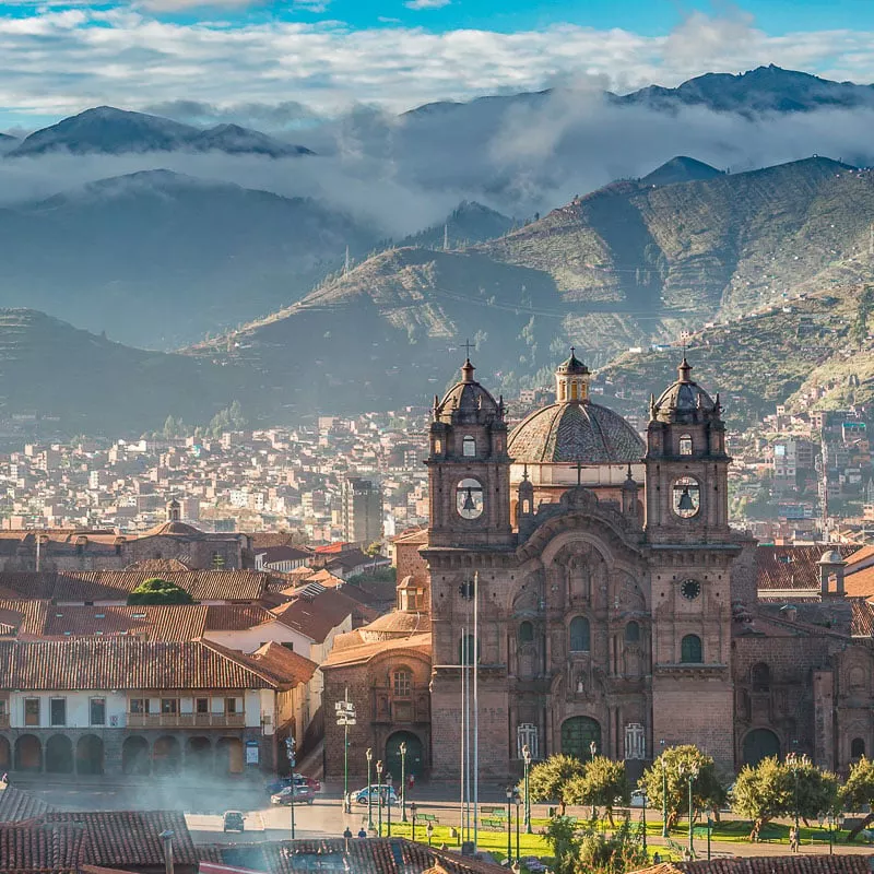 Skyline Of Cusco, Peru, South America