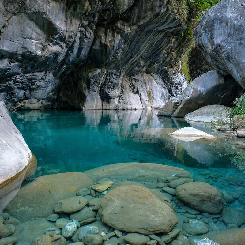 Taroko Gorge In Taiwan, East Asia