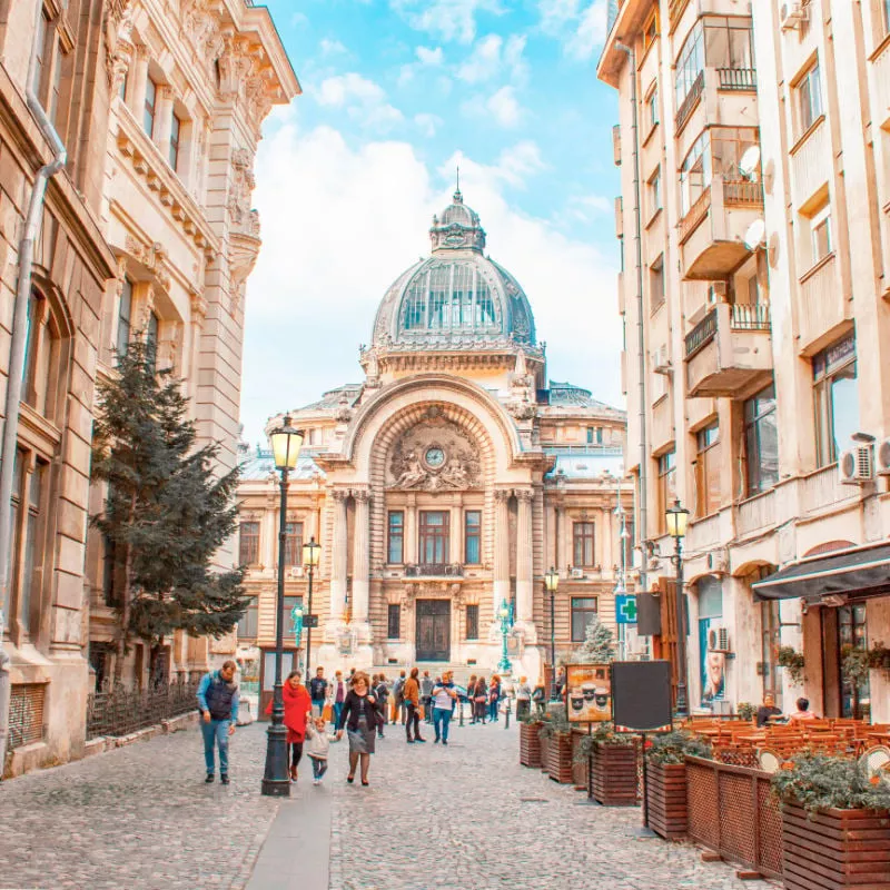 bucharest old town romania