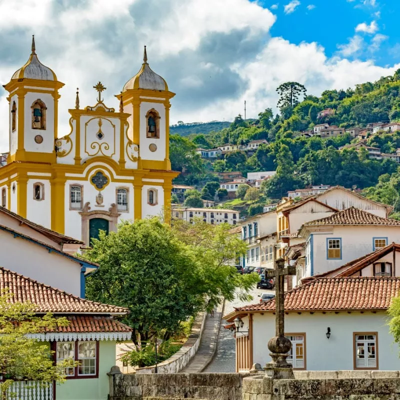 pretty day in ouro preto brazil