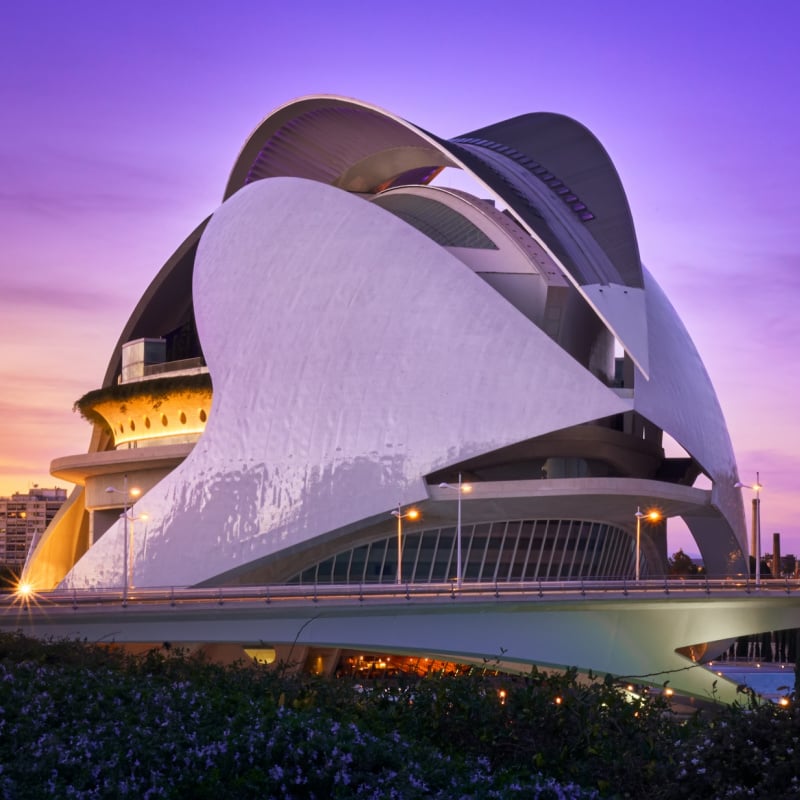 Palau de las Artes Reina Sofia in valencia spain