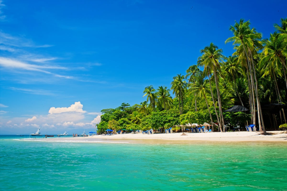 view of beach in Costa Rica