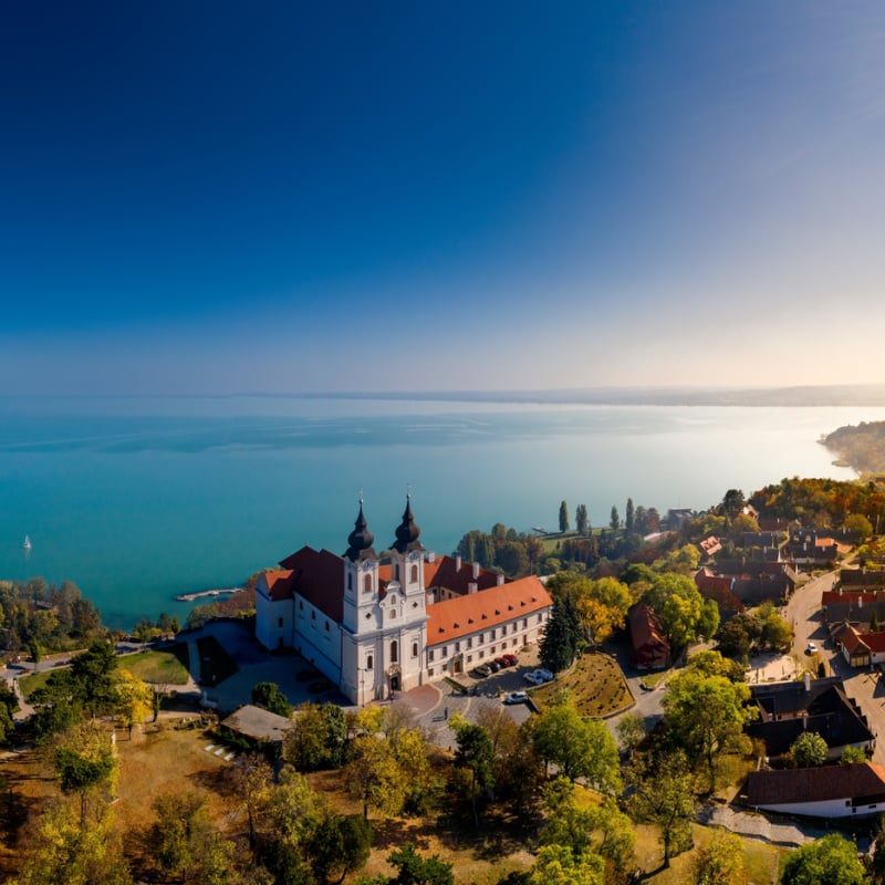 Lake Balaton In Hungary, Central Eastern Europe