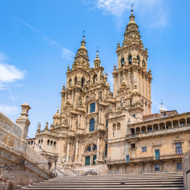 Cathedral of Santiago de Compostela, Spain