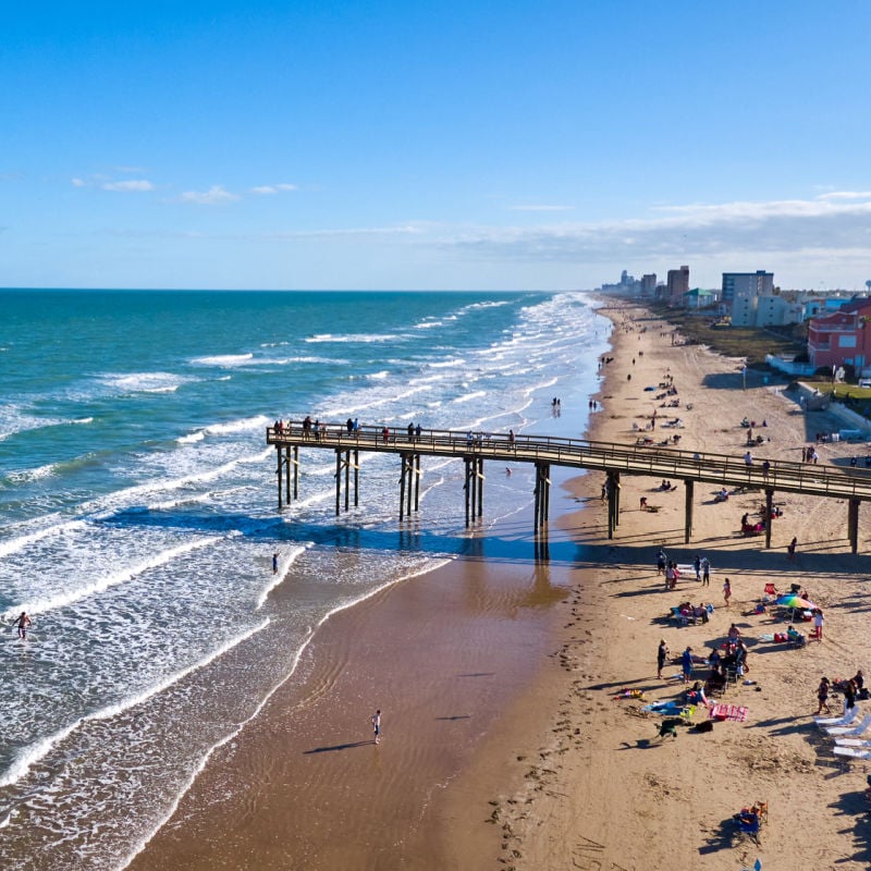 beach in south padre island