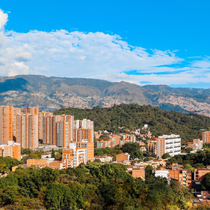 medellin on nice day