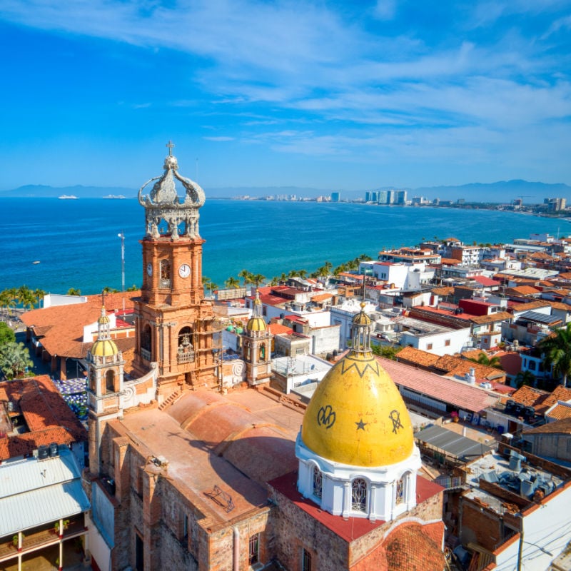 Sunny Day In Puerto Vallarta, Mexico