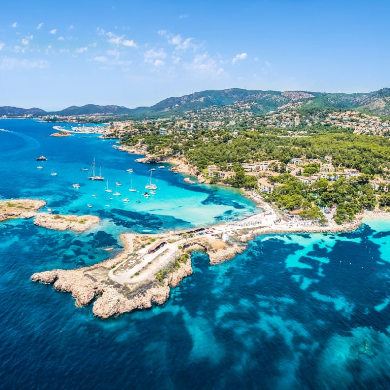 Mallorca Spain Coastline, Balearics, Southern Europe