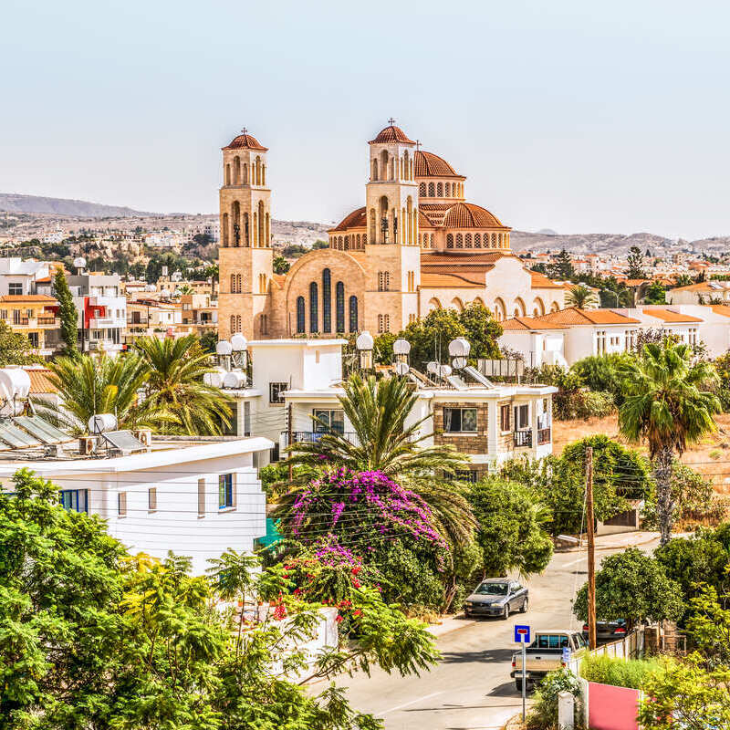 Paphos City Center, Cyprus, East Mediterranean