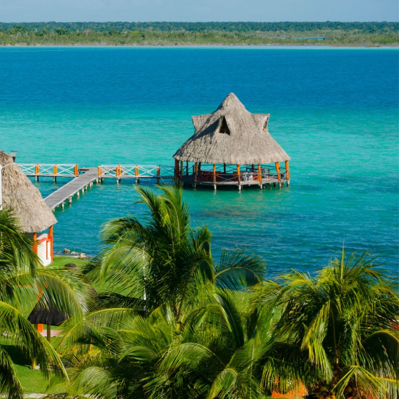 Pier in Bacalar