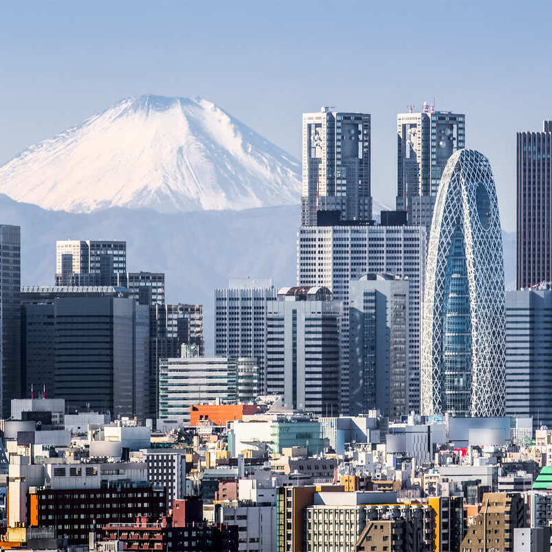 Cityscape in Japan