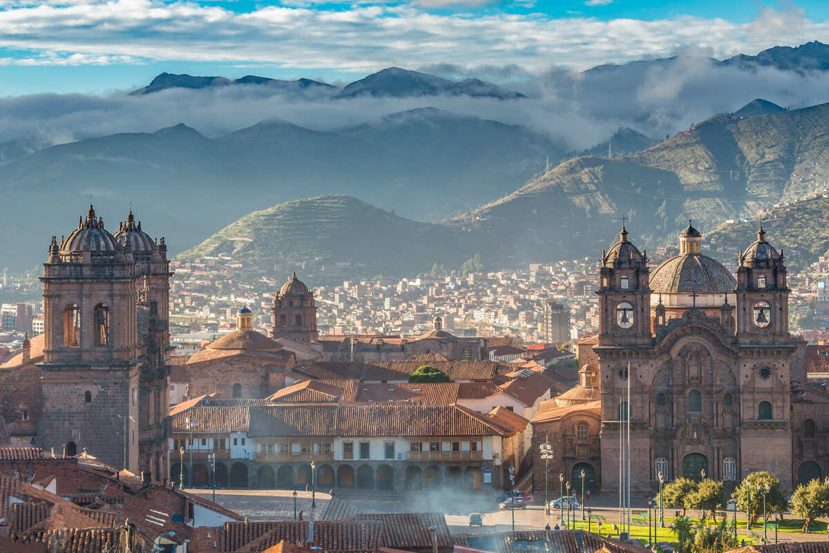 Panoramic View Of Cusco, Peru, South America