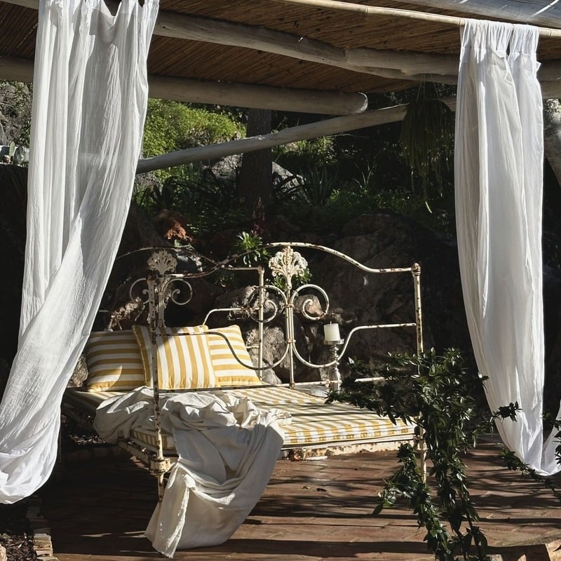 Romantic Day Bed At Almoada Boutique Home, Algarve, Southern Portugal, Southern Europe