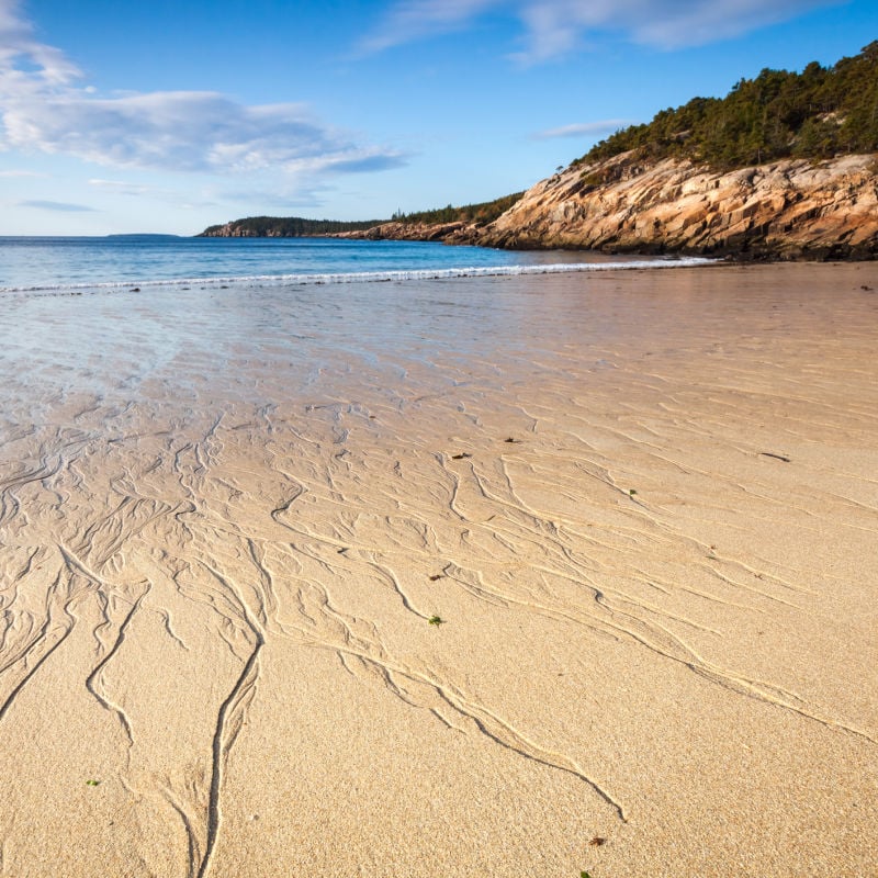 Sand Beach in Acadia National Park