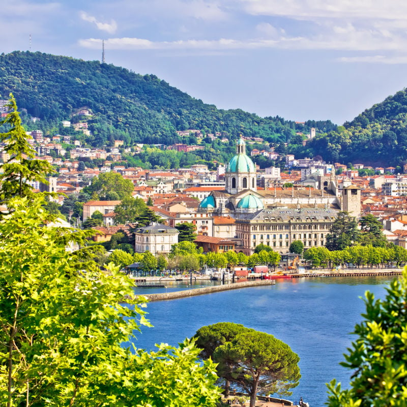 Town of Como Italy