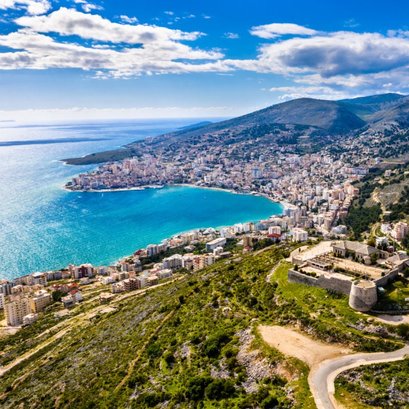 saranda from above