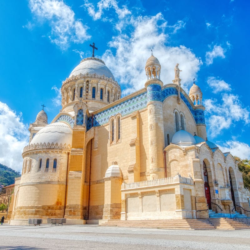 Basilica Notre Dame aAfrique in Algeria