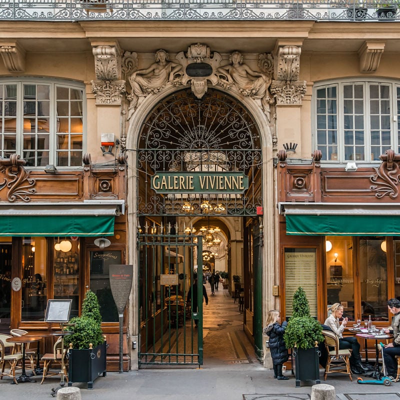 Galerie Vivienne Covered Passage in Paris