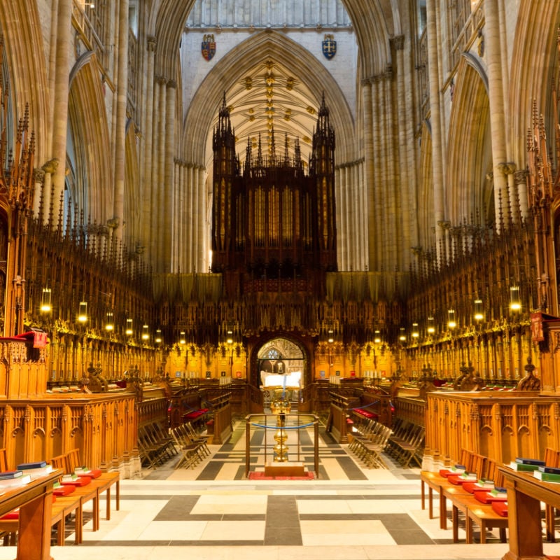 Inside York Minster