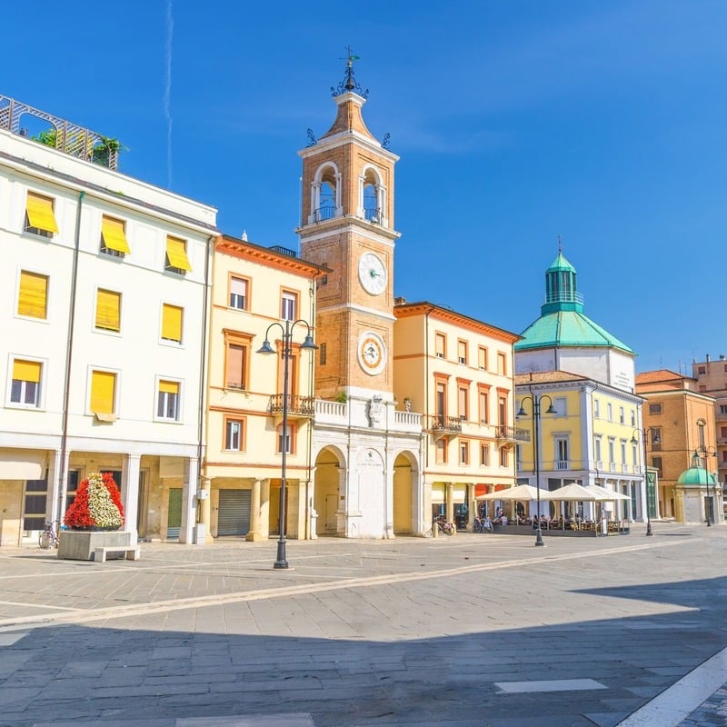 Old Town Rimini, Italy, Southern Europe