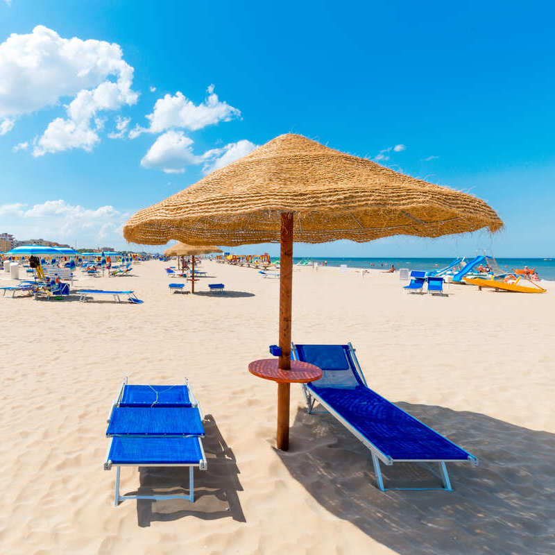 Rimini Beach, Italy, Southern Europe