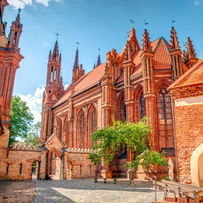 St. Anne's church in Vilnius