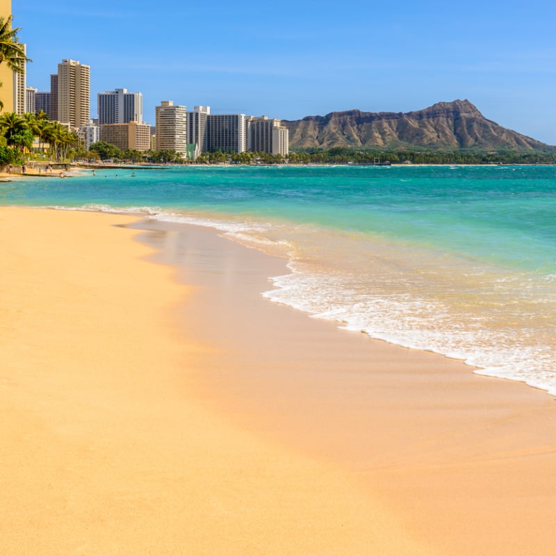 Waikiki Beach in Honolulu