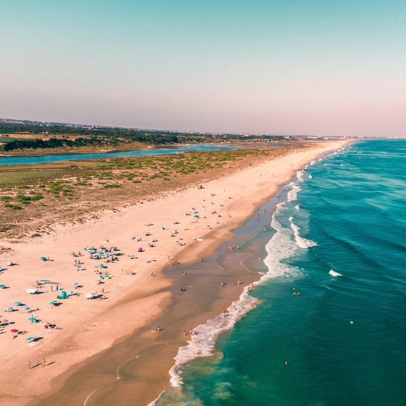 Beautiful beach in Tavira