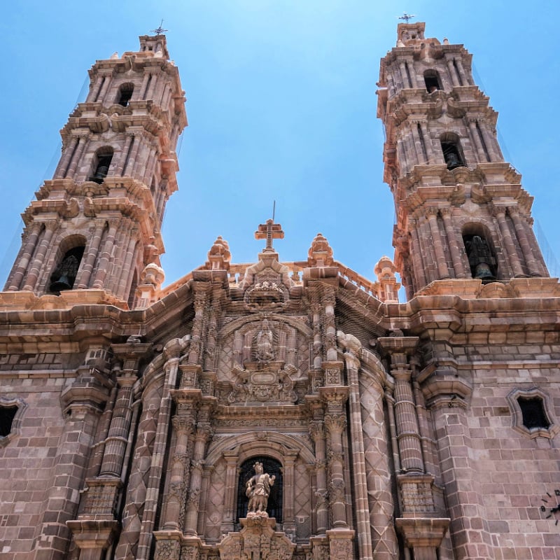 Metropolitan Cathedral In Mexico City, Mexico, Latin America