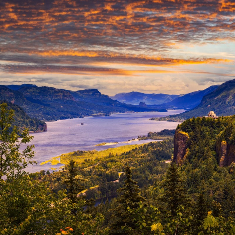 Columbia River Gorge National Scenic Area near Portland, Oregon