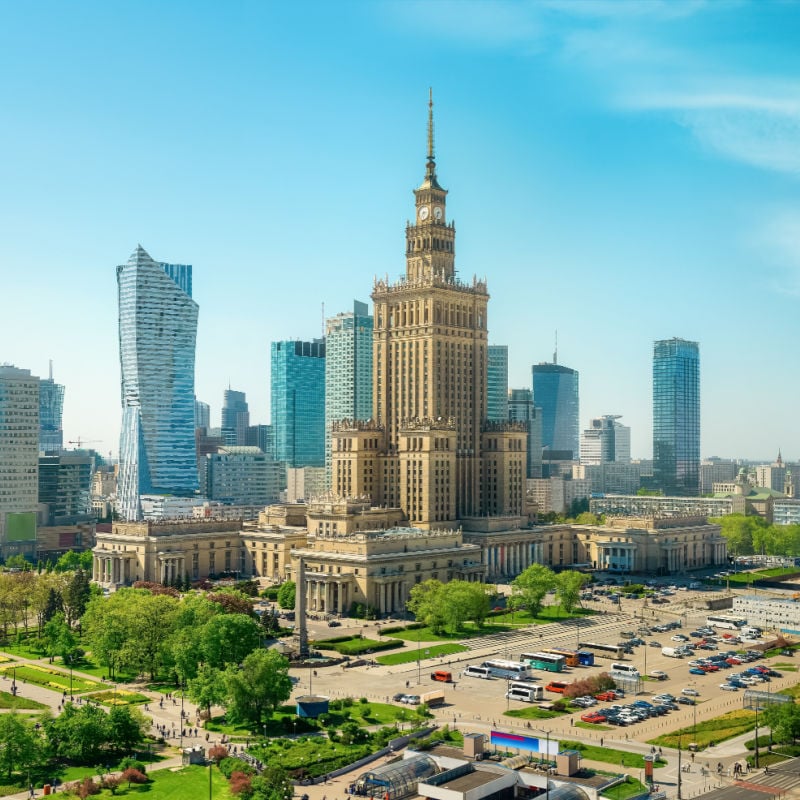 Palace of Culture and Science in Warsaw