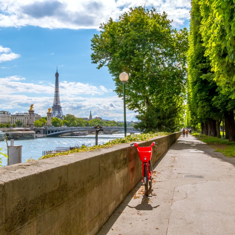 Seine riverfront, Paris