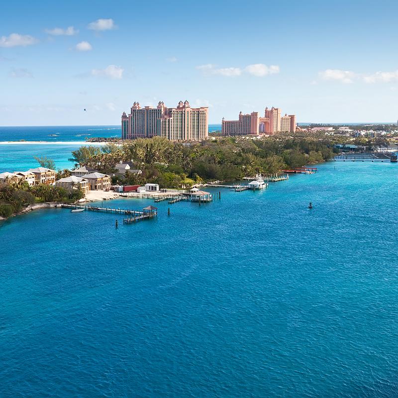 Paradise Island in Nassau, Bahamas