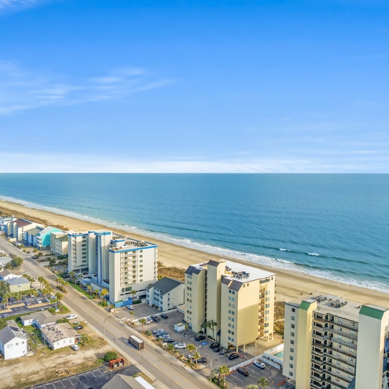 Aerial view of North Myrtle Beach