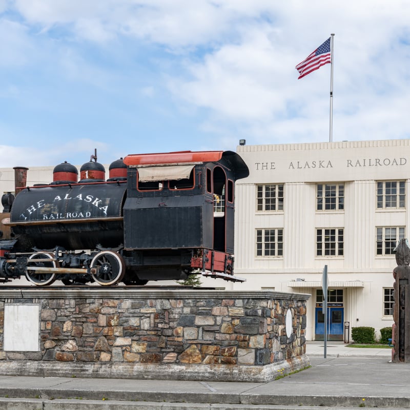 Anchorage train station