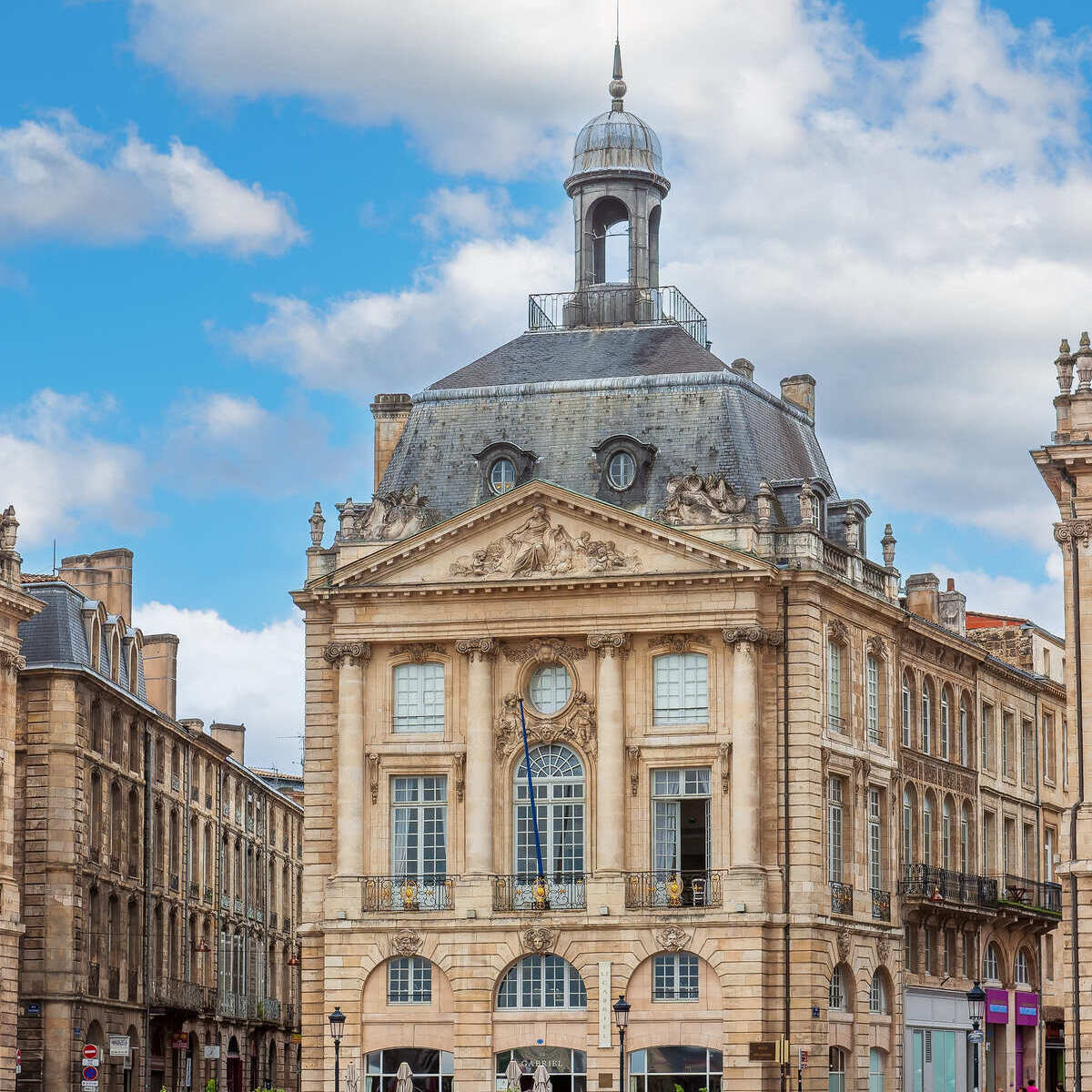 Haussmann Style Building In Bordeaux, France, Southern Europe