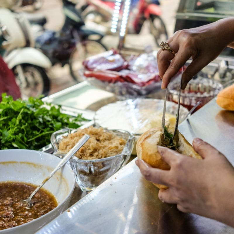 Street food in Ho Chi Minh City, Vietnam